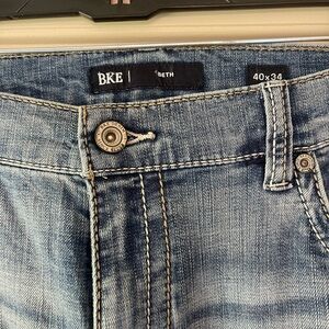 Men's BKE (The Buckle) brand blue jeans size 40 x 34